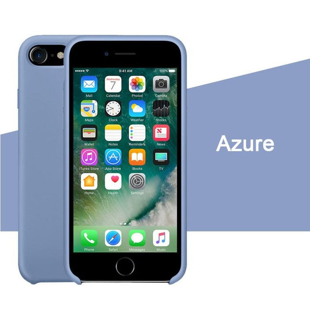 Have Original Official Silicone Case For Apple iPhone 7 8 Plus 5 6 6s cover For apple iPhone X Xs MAX XR SE Case